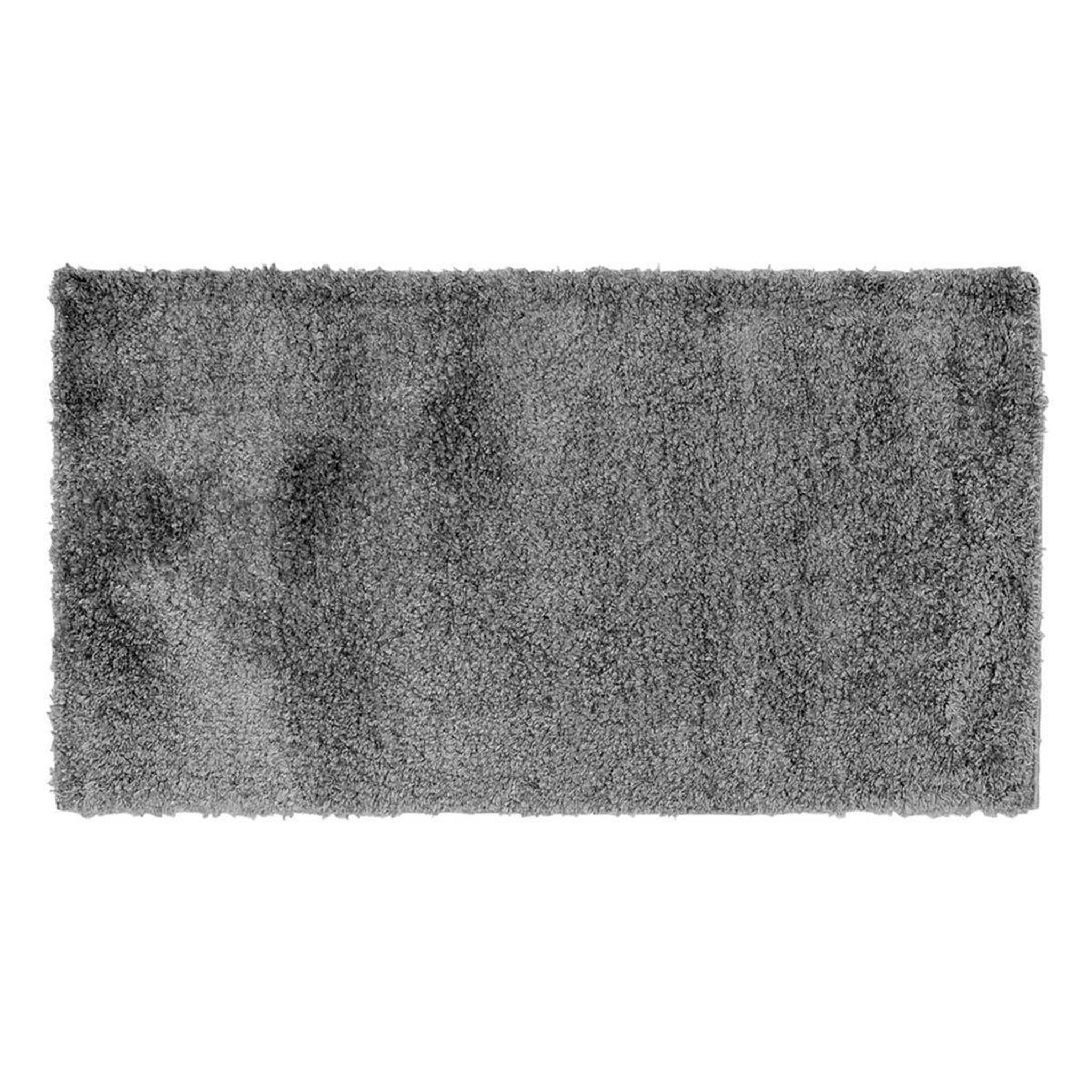 Voir la diapositive 1 : Douceur d'Intérieur Tapis shaggy uni  tango  60x110cm gris