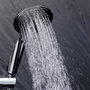 Voir la diapositive 4 : Paris Prix Ensemble Barre de Douche & Pommeau  5 Positions  24cm Argent