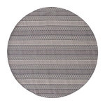 Paris Prix Tapis Rond Imprimé  Sishu  200cm Gris