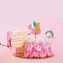 Graine créative Bougies d'anniversaire licorne à faire soi-même