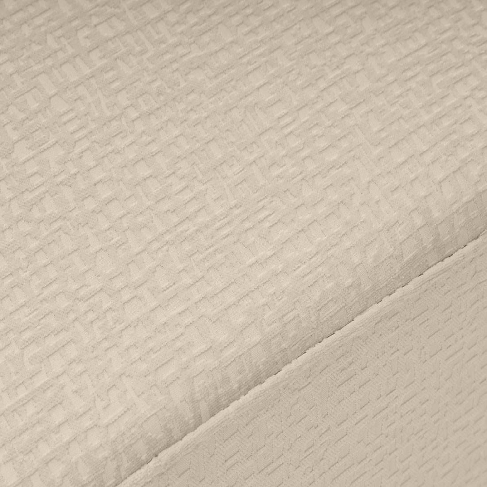 Voir la diapositive 5 : BEST MOBILIER Topaze - pouf - en tissu velours relief