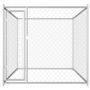 Voir la diapositive 2 : VIDAXL Chenil d'exterieur pour chiens 193x193x185 cm