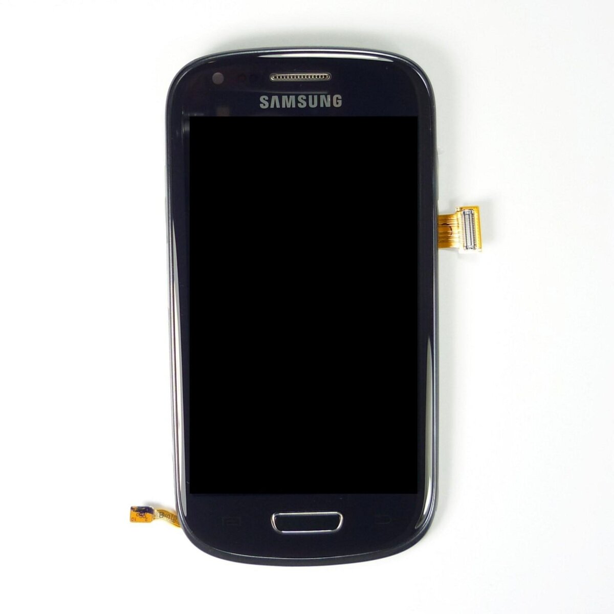 Samsung Original Vitre tactile écran LCD sur châssis Samsung Galaxy S3 mini I8190 noir