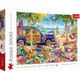 Trefl Puzzle 2000 pièces : Vacances tropicales