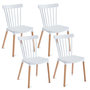 Voir la diapositive 1 : IDIMEX Lot de 4 chaises RAVI de salle à manger design
