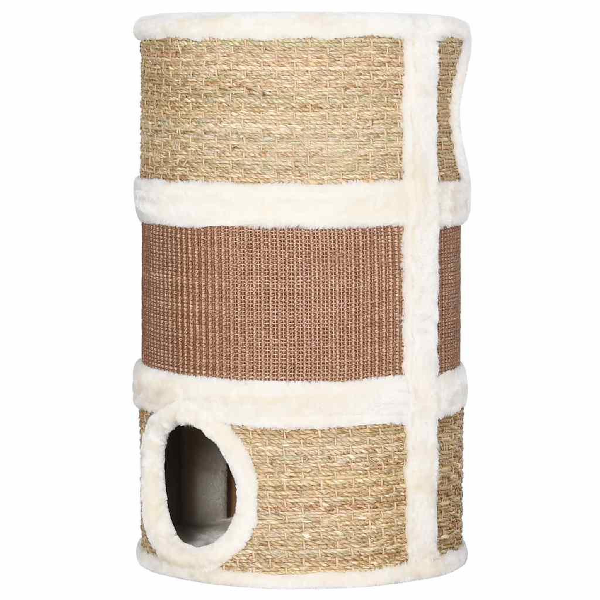 Voir la diapositive 4 : VIDAXL Tonneau a gratter pour chats 60 cm herbiers marins