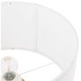 Voir la diapositive 6 : Paris Prix Lampe à Poser  Fidelio  64cm Blanc