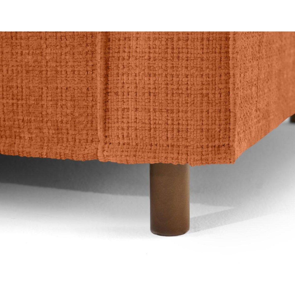 LISA DESIGN Jake - canapé déhoussable d'angle gauche 5 places en velours texturé