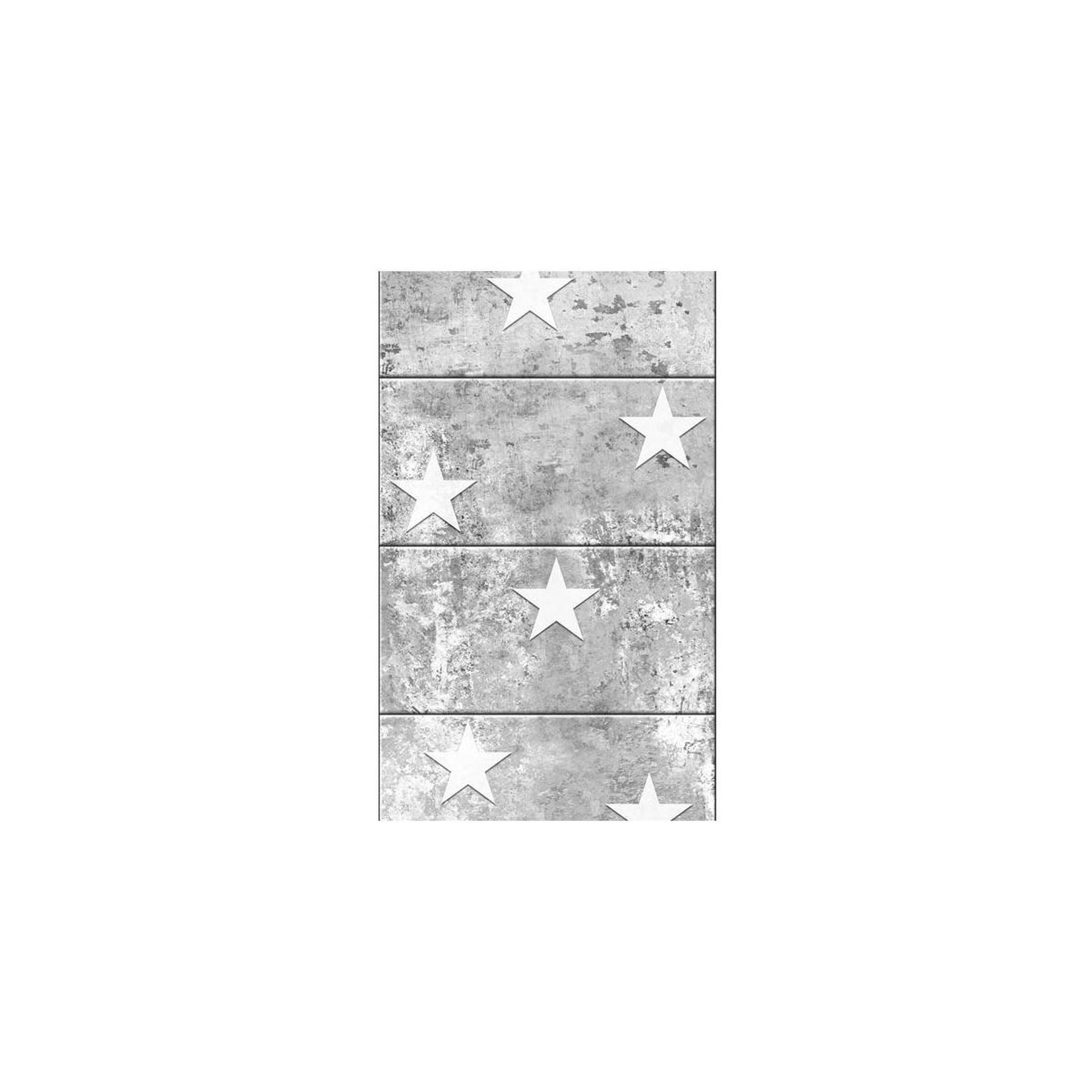 Voir la diapositive 2 : Paris Prix Papier peint  stars on concrete  50x1000cm