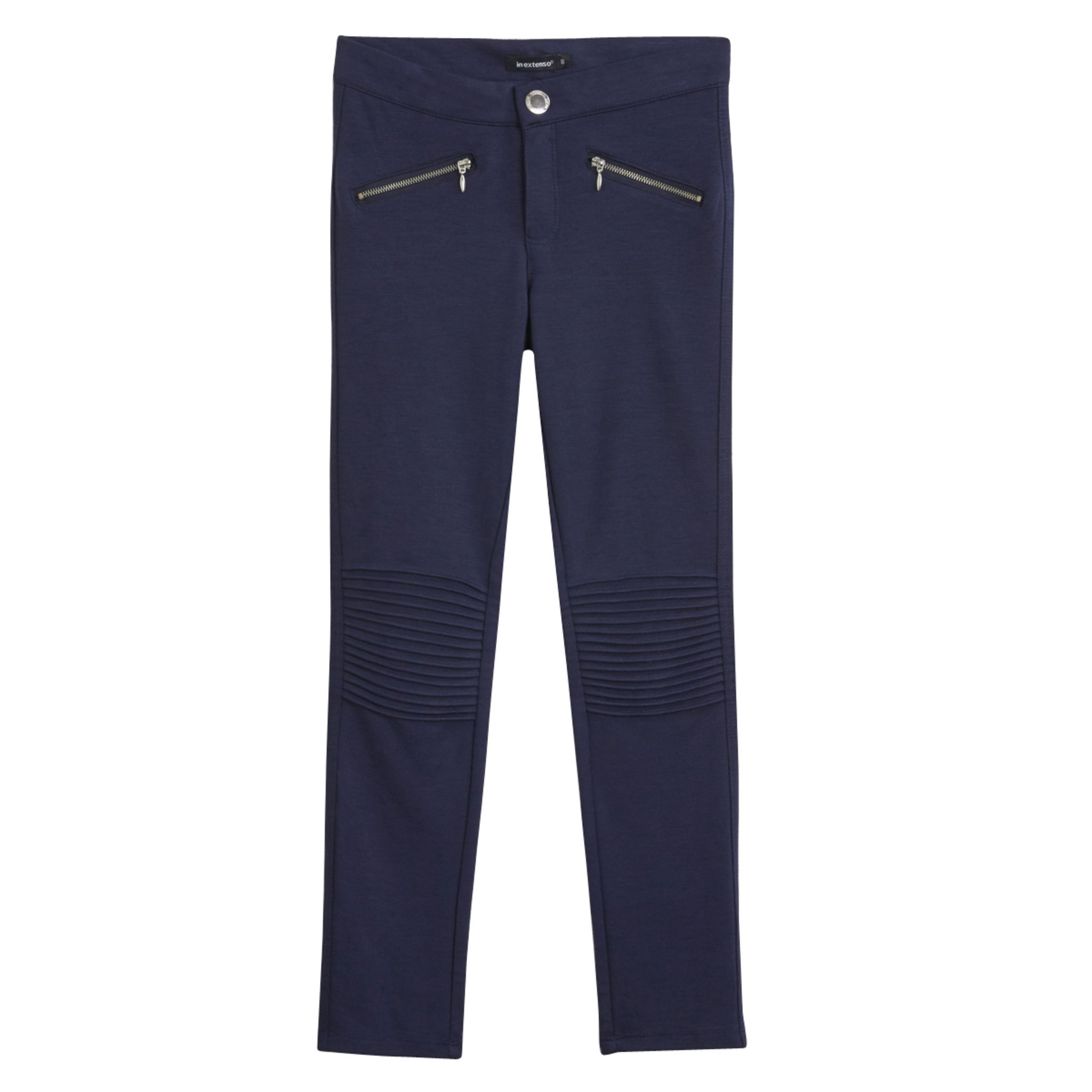 Pantalon Jegging ZARA KIDS Bleu Marine - Taille 5-6 Ans - Occasion En Excellent État - Tissu Stretch Doux - Pour Fille