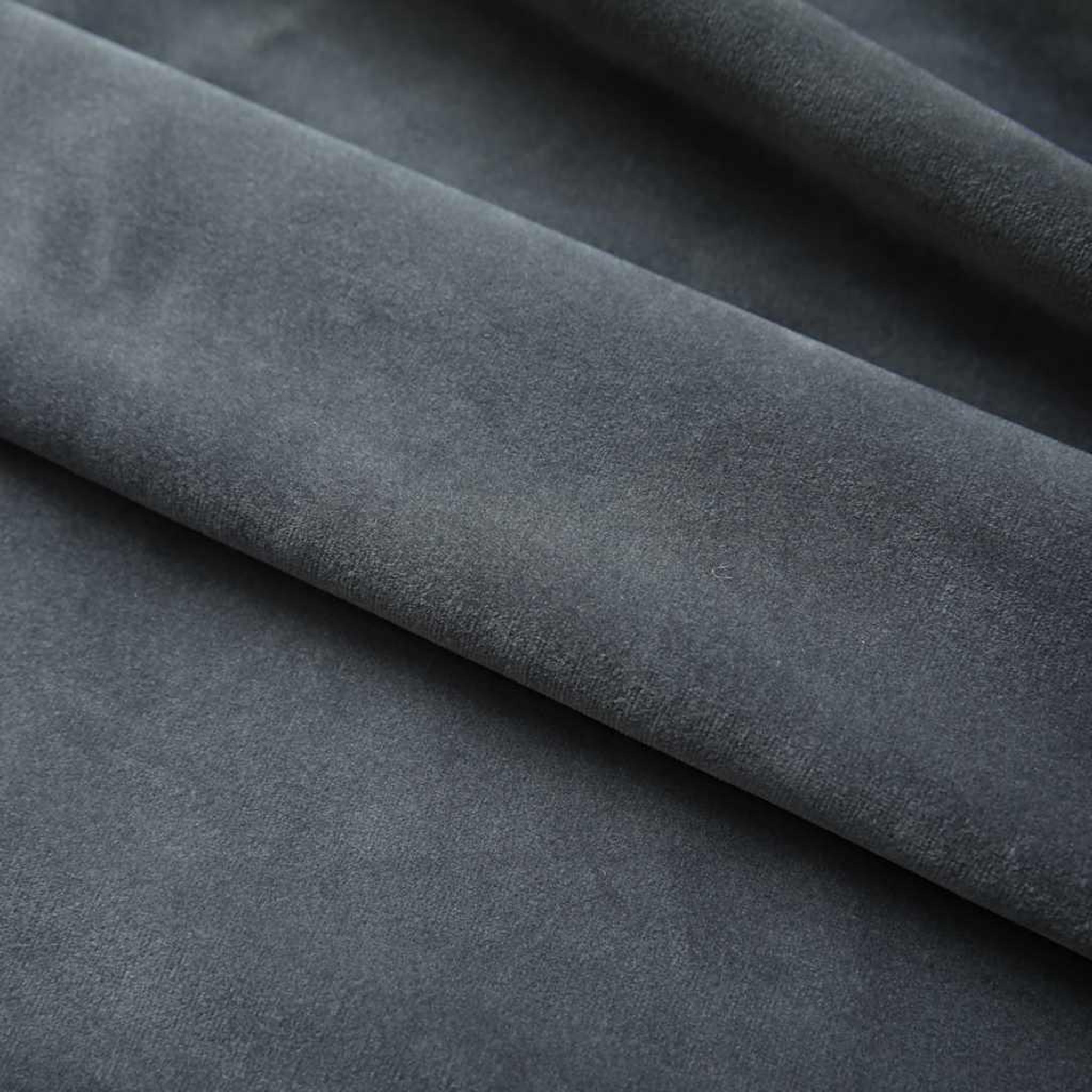 Voir la diapositive 3 : VIDAXL Rideaux occultants et crochet 2pcs Velours Anthracite 140x225cm