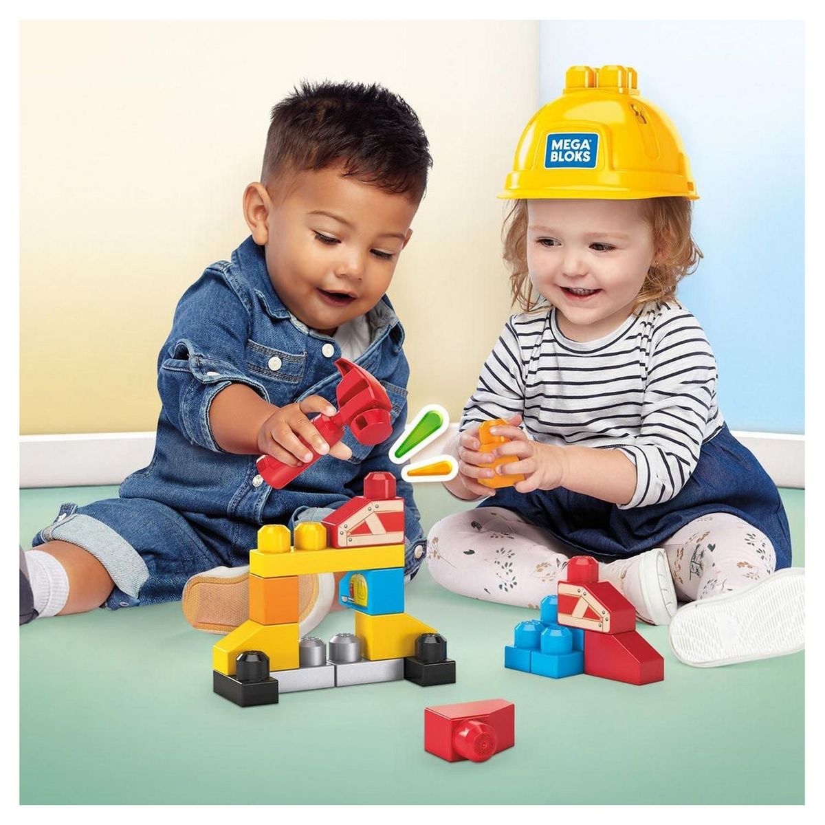MEGA Mon P'tit Kit de Construction Mega Bloks Fisher Price