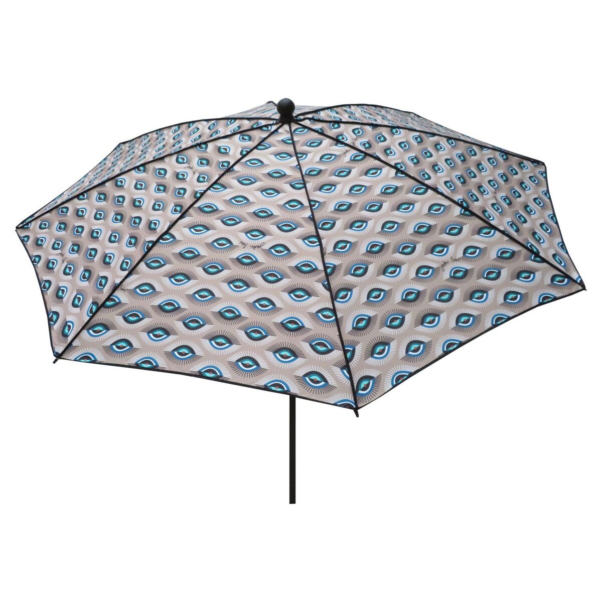 Jardin Privé Parasol smart rond 240cm SOLAIRE