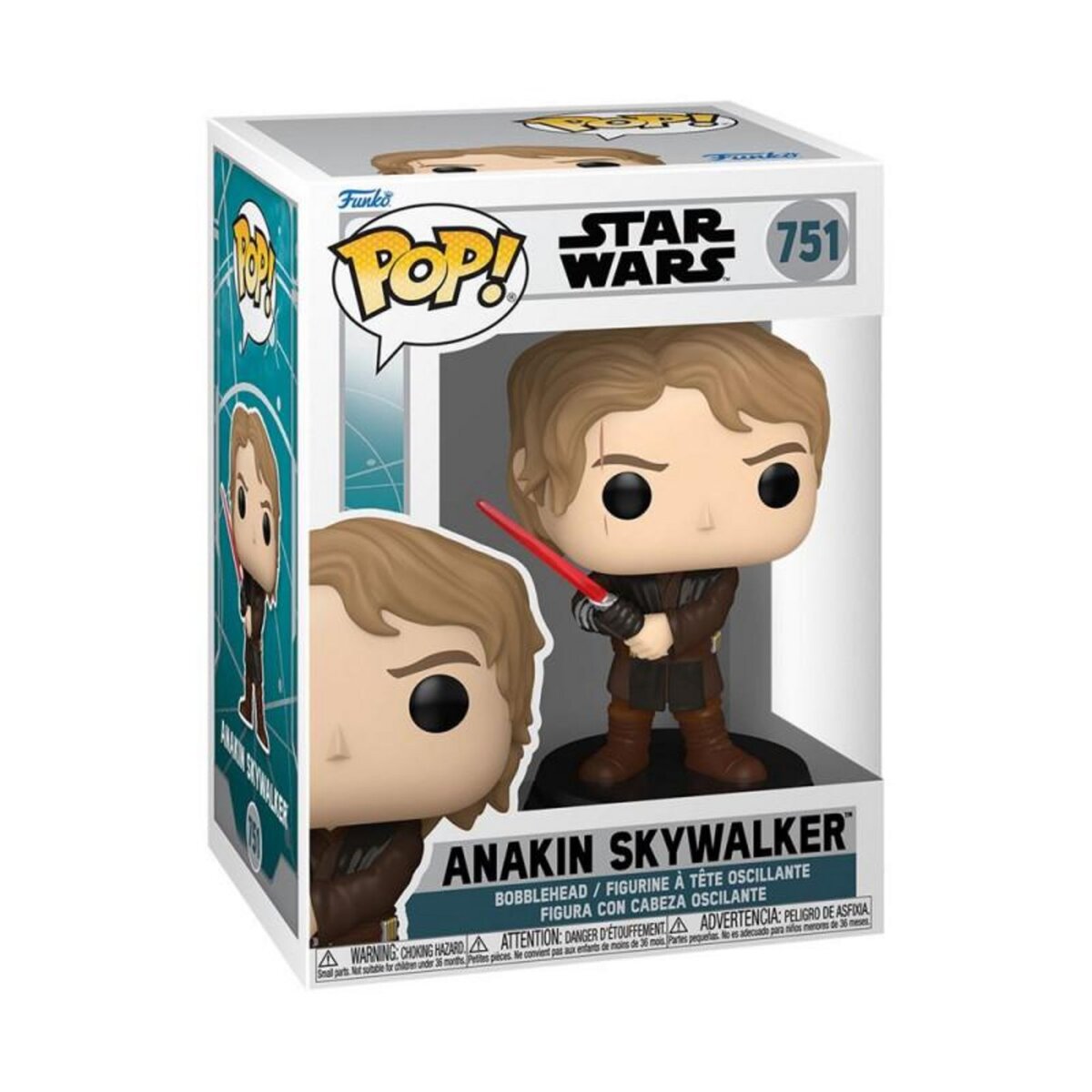 Funko Figurine Funko Pop Star Wars Ahsoka S3 Anakin Skywalker