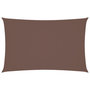 Voir la diapositive 2 : VIDAXL Voile de parasol tissu oxford rectangulaire 4x7 m marron
