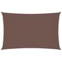 Voir la diapositive 2 : VIDAXL Voile de parasol tissu oxford rectangulaire 4x7 m marron