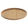 Voir la diapositive 2 : SECRET DE GOURMET Lot de 6 Assiettes  Bambou  26cm Naturel