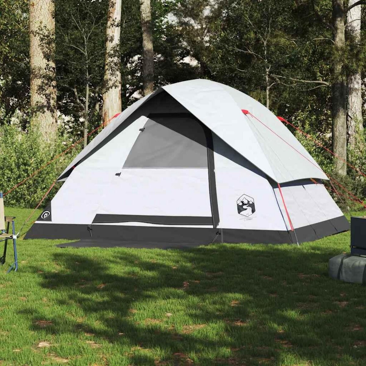 VIDAXL Tente familiale a dome 6 personnes tissu occultant impermeable