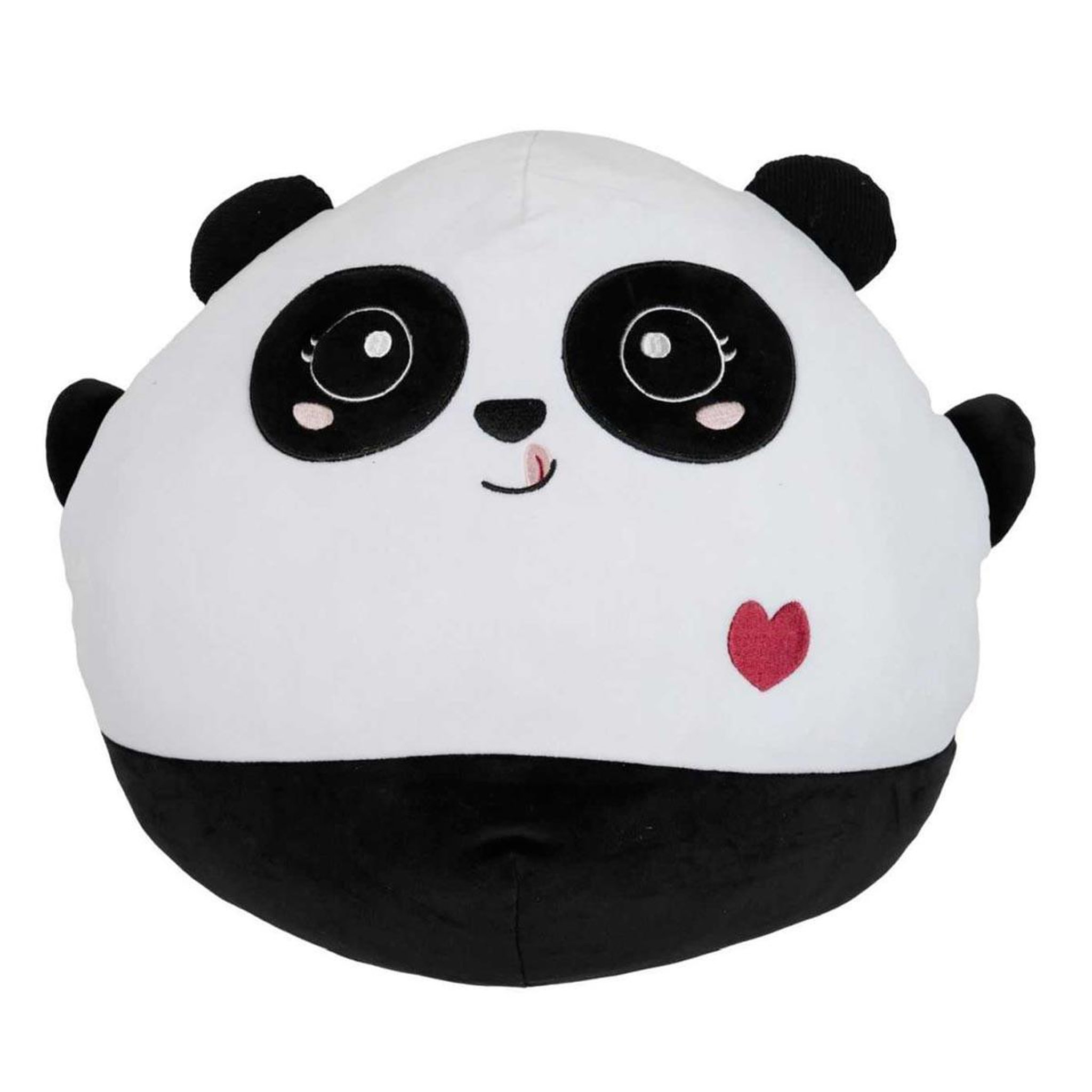The concept Factory Peluche enfant panda  kawaii  42cm noir & blanc
