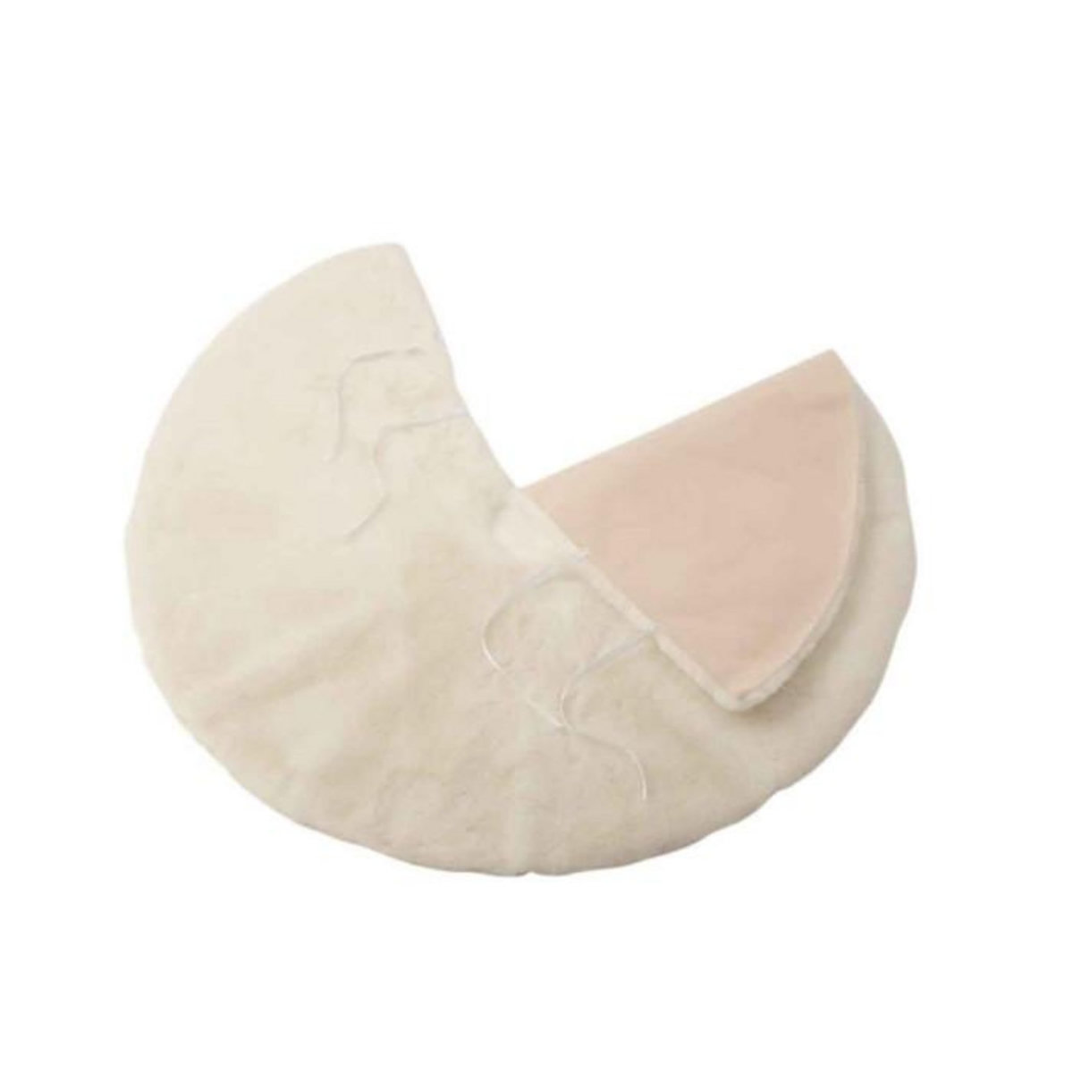 Paris Prix Cache-Pied pour Sapin  Rond  90cm Blanc