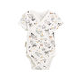 Voir la diapositive 5 : Petit Béguin Lot de 2 bodies bébé manches courtes ouverture croisée Yao