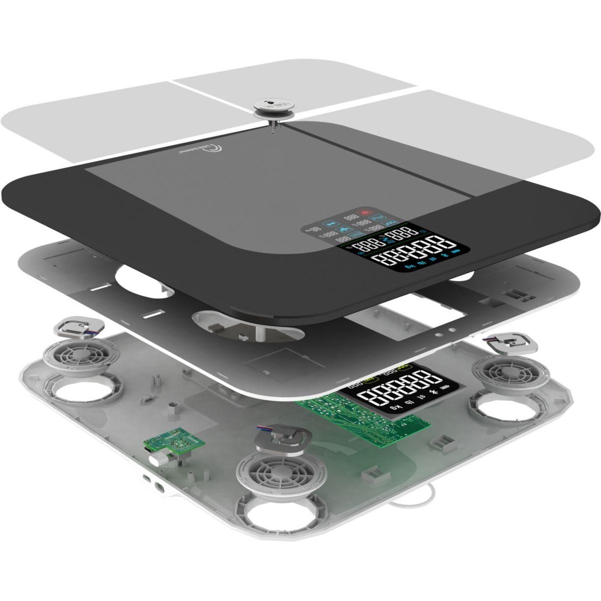LITTLE BALANCE Pèse personne impédancemètre Cardio X4 ITO USB - reparable