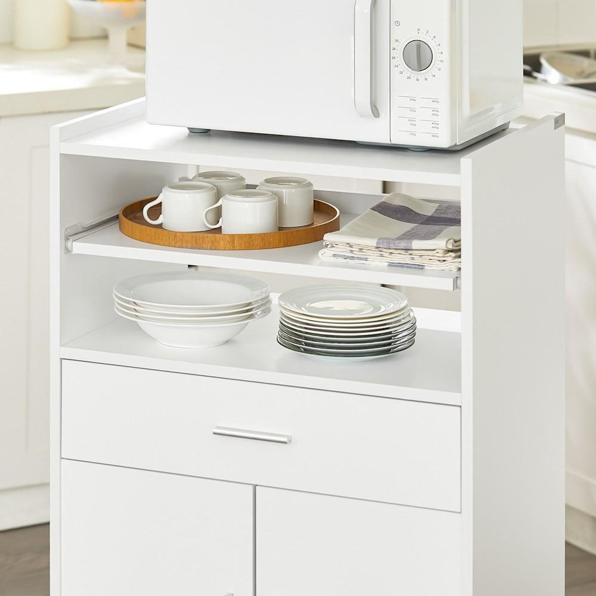 SOBUY SoBuy - Chariot De Cuisine à un tiroir - Moderne - FSB09