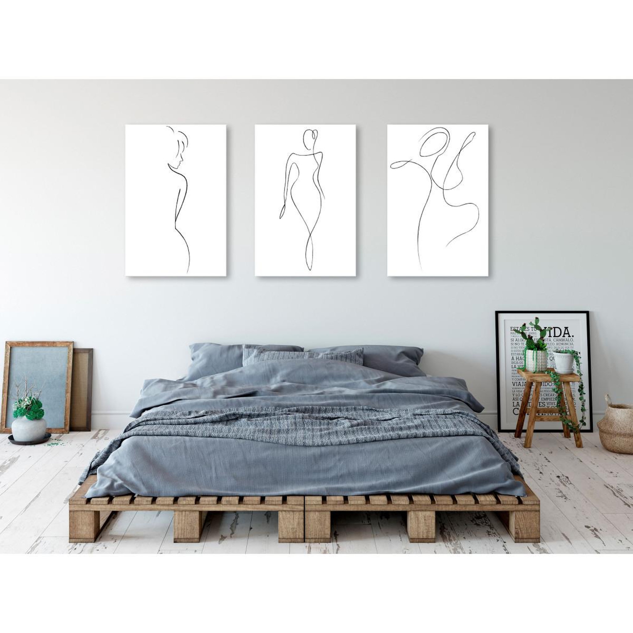 Voir la diapositive 2 : Paris Prix Tableau imprimé  silhouettes collection
