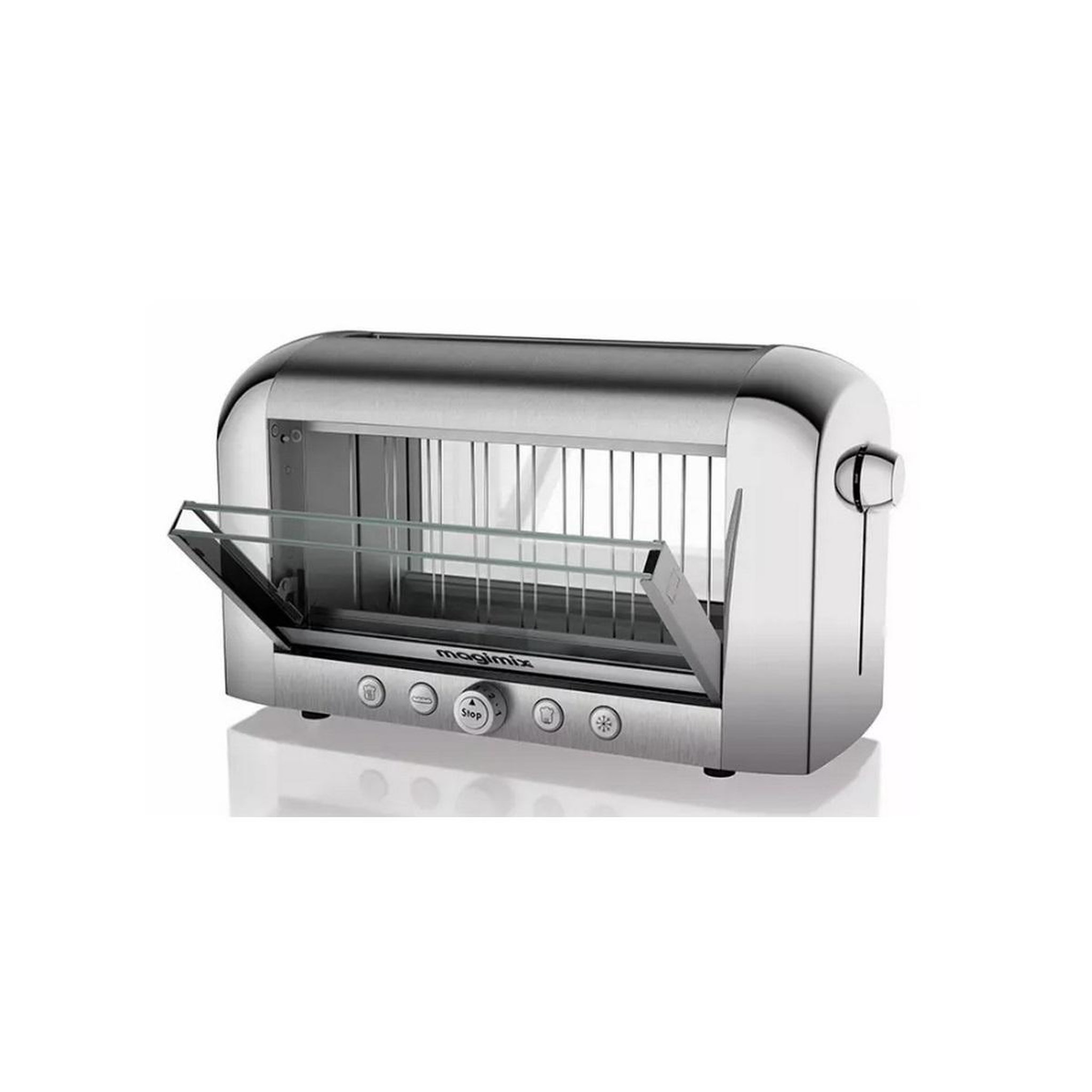 Voir la diapositive 3 : MAGIMIX Grille-pains 1 fentes 1450w noir - 11541