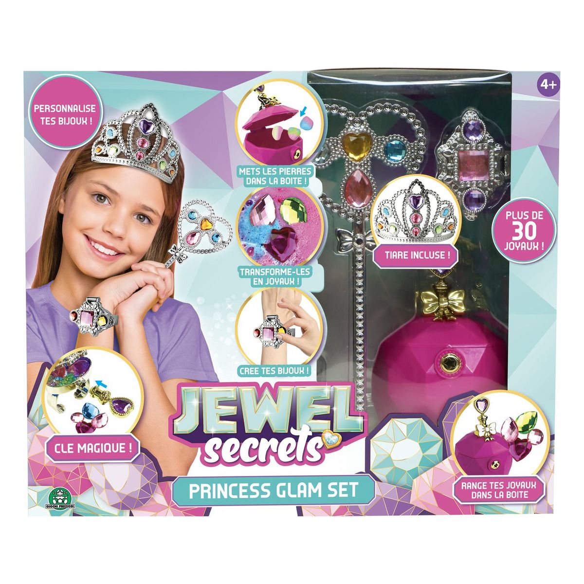 GP TOYS Coffret Bijoux Magiques de Princesse - Bijoux Secrets