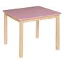 Voir la diapositive 1 : Atmosphera Kids Table Enfant en Bois  Classic  60cm Rose