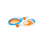 INTEX Jeu  Filet Attrape Balles  28cm Orange & Bleu