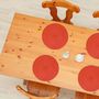 Voir la diapositive 2 : SECRET DE GOURMET Set de table Tressé Rond