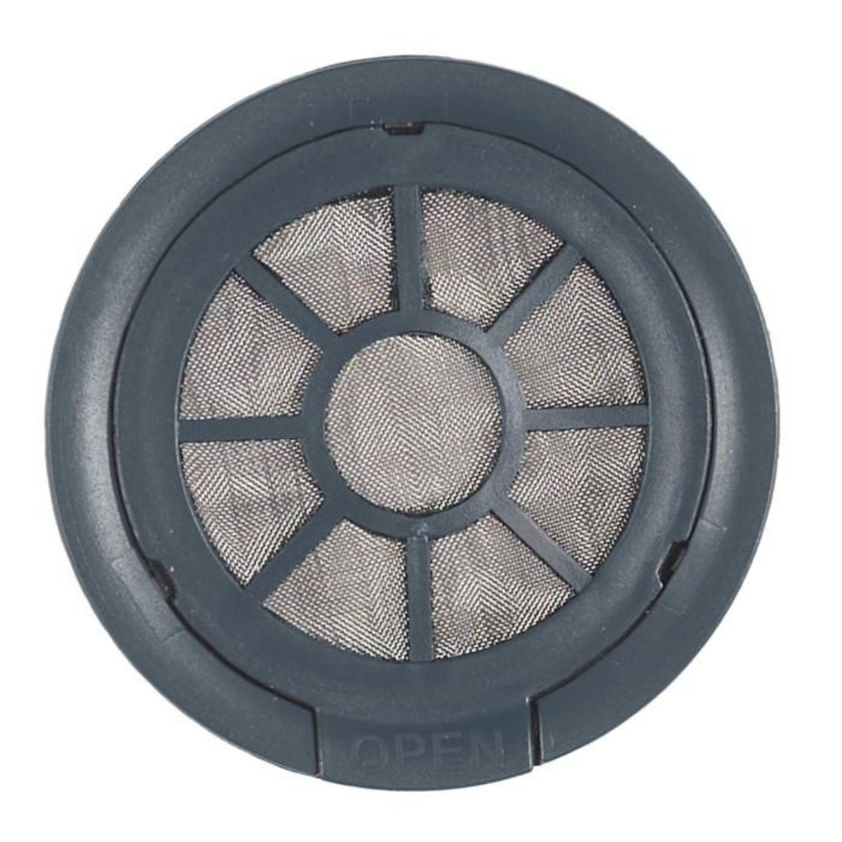 Paris Prix Lot de 2 Capsules à Café  Réutilisables  6cm Gris