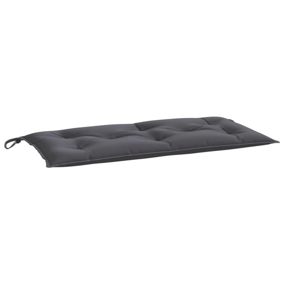 VIDAXL Coussin de banc de jardin anthracite 110x50x7 cm tissu oxford