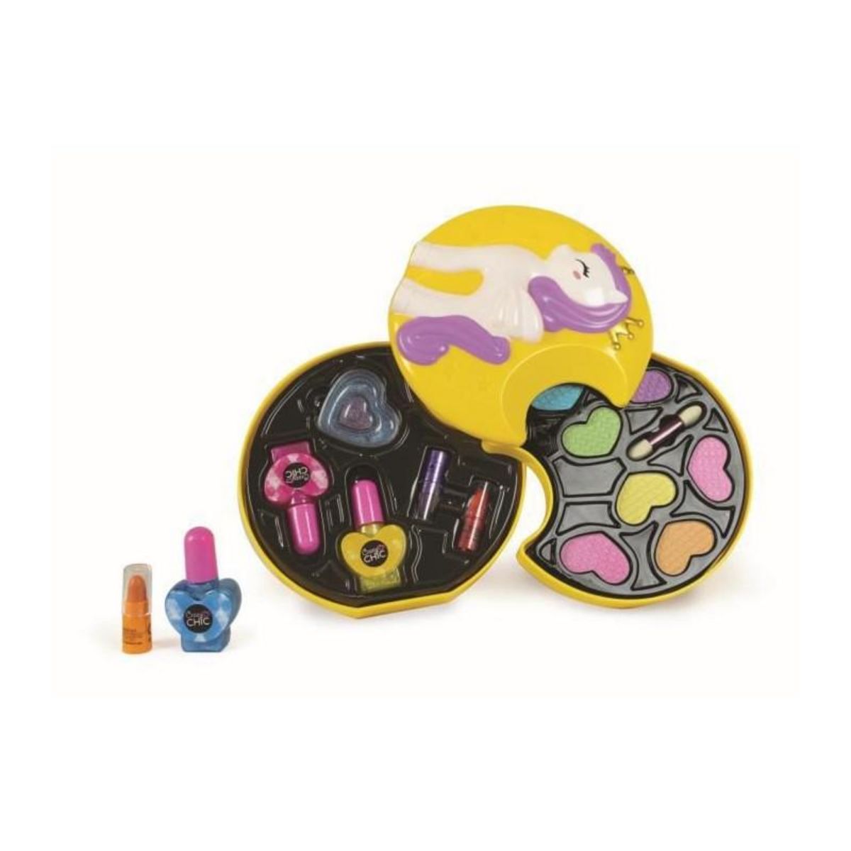 CLEMENTONI Clementoni - 18643 - Palette de maquillage Licorne A2x3