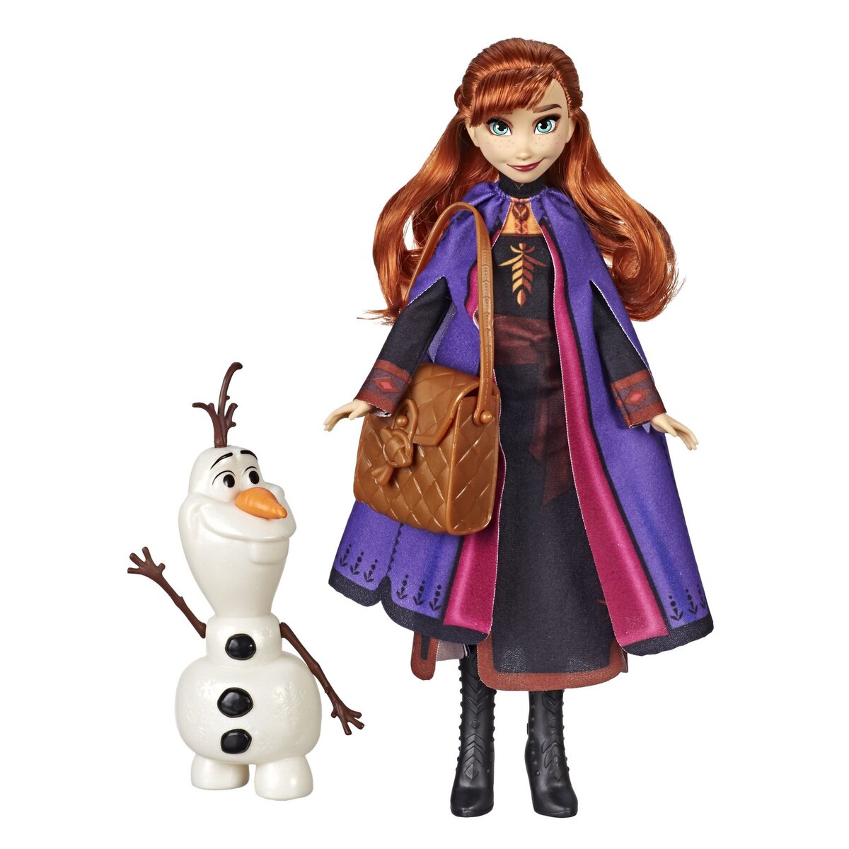 HASBRO Pack amitié - Poupée Anna avec figurine Olaf - La reine des neiges 2