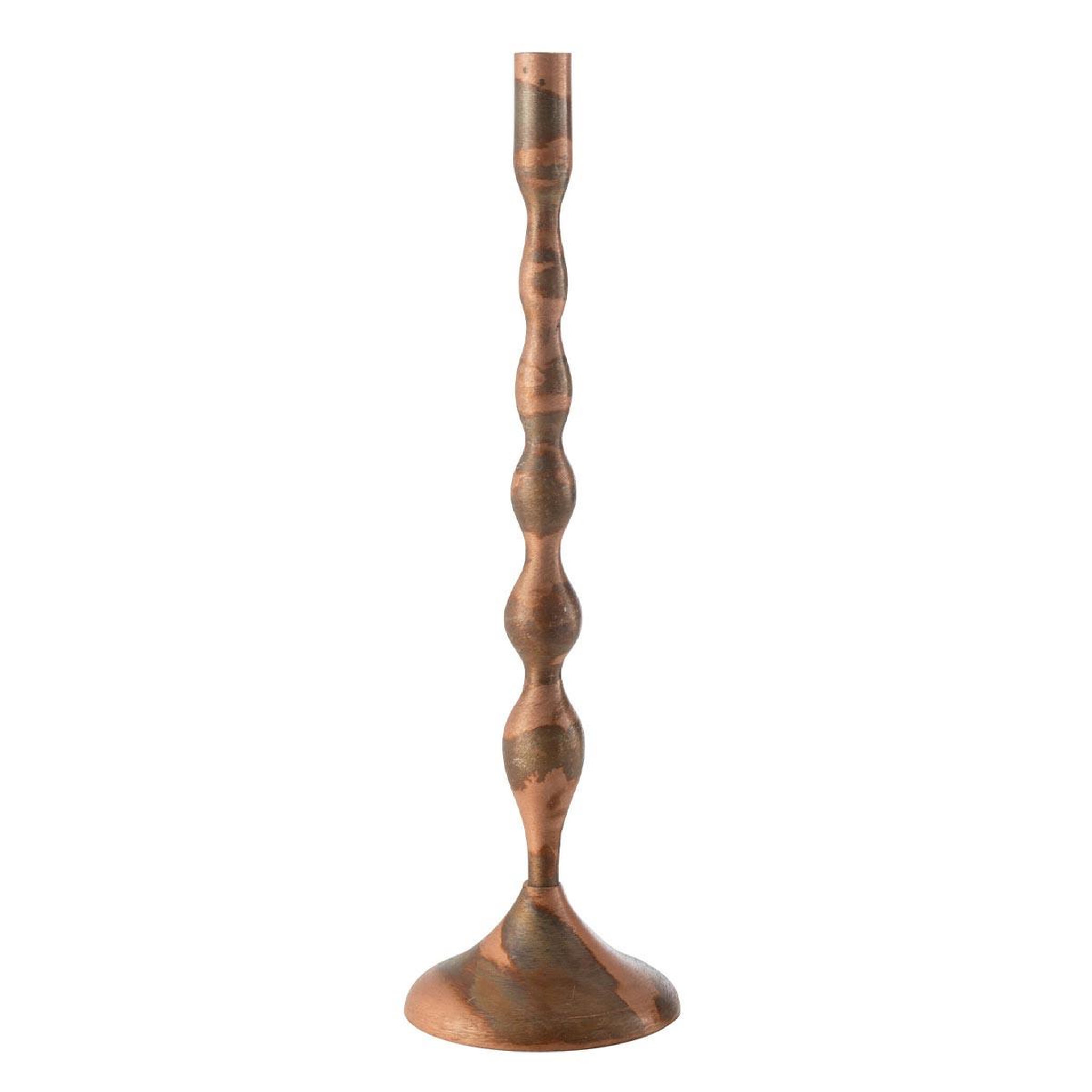 J-LINE Chandelier Déco en Métal  Sha  41cm Cuivre