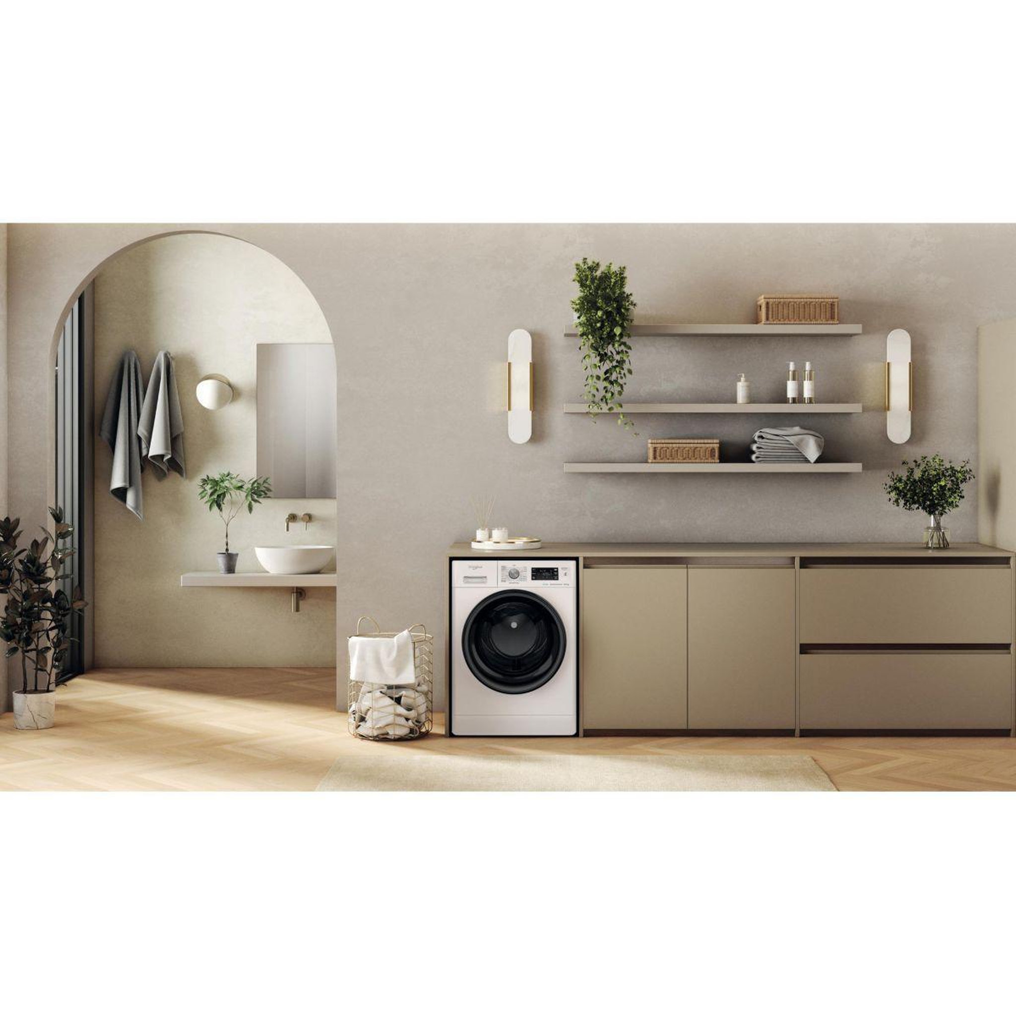 Voir la diapositive 5 : Whirlpool Lave linge séchant hublot ffwdb864489bvfr