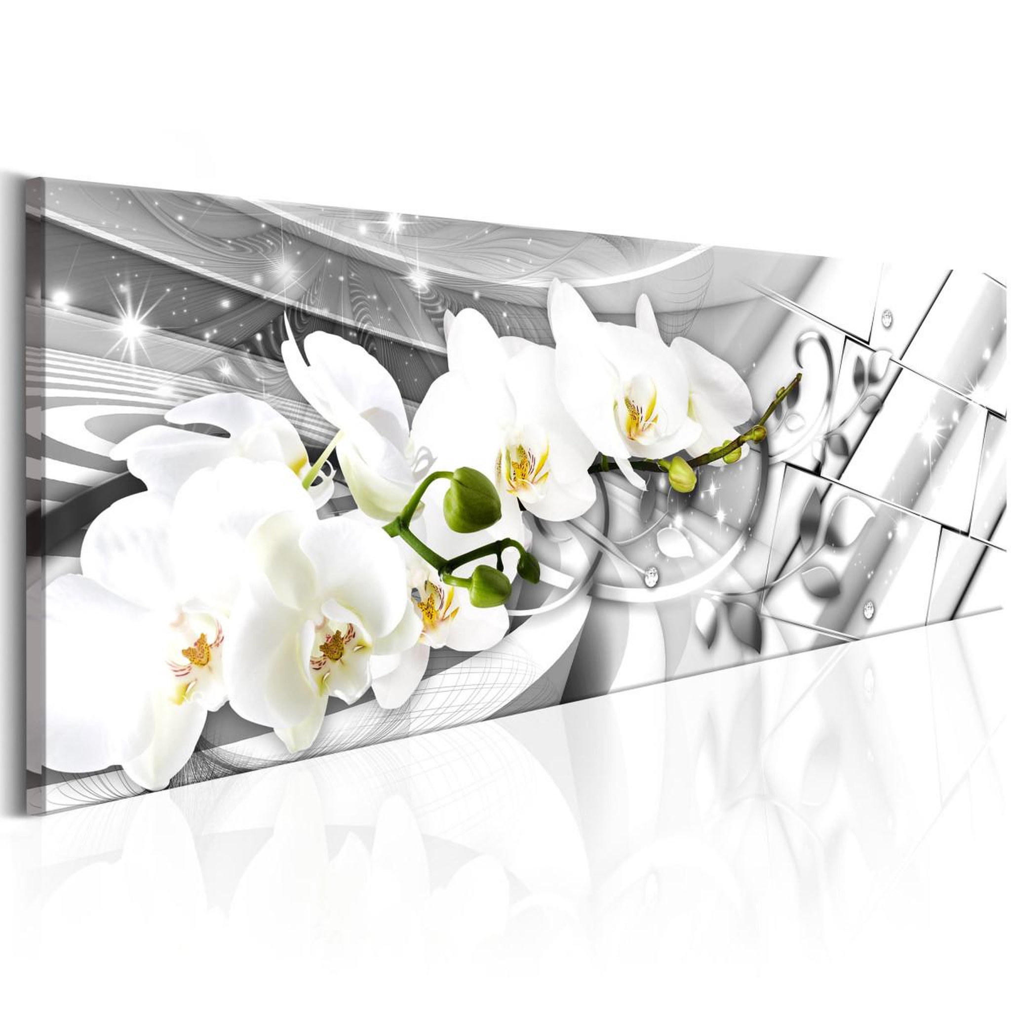 Voir la diapositive 1 : Paris Prix Tableau Imprimé  Twisted Orchids