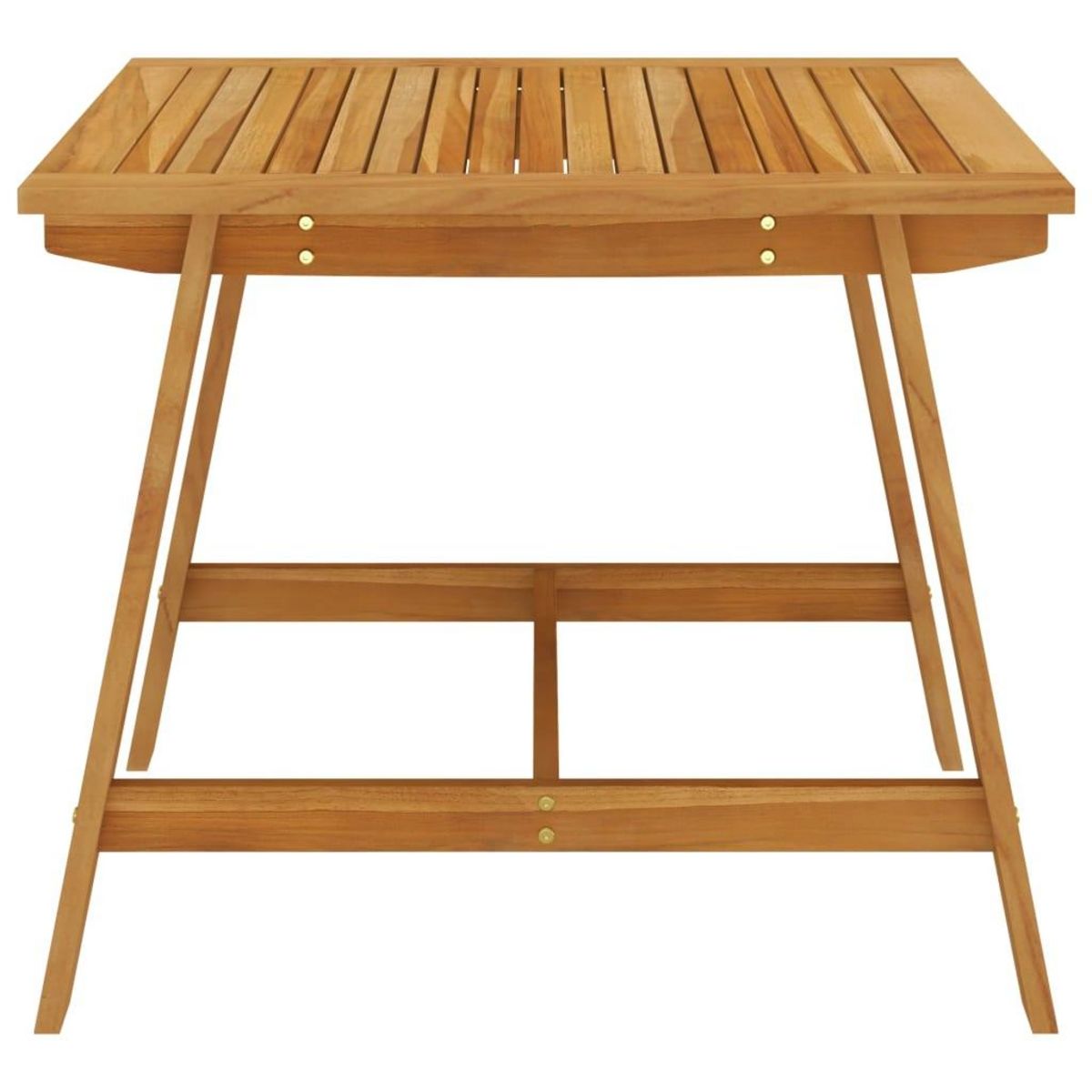VIDAXL Table a manger de jardin 88x88x74 cm Bois d'acacia massif