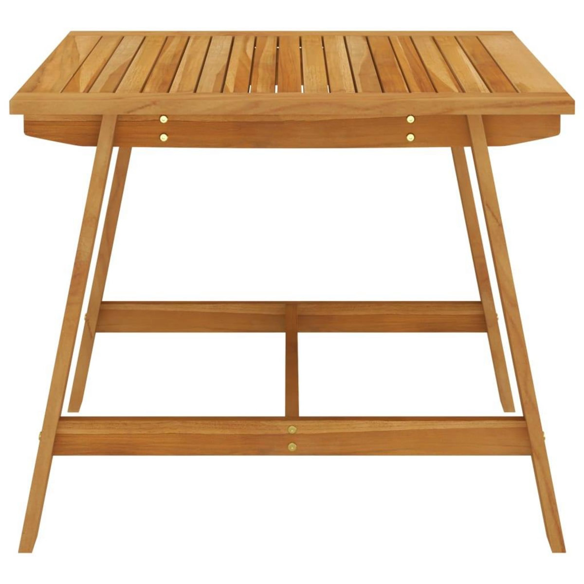 VIDAXL Table a manger de jardin 88x88x74 cm Bois d'acacia massif