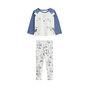 Voir la diapositive 1 : Petit Béguin Pyjama enfant 2 pièces avec pieds retroussables Mexico