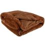 Voir la diapositive 2 : Paris Prix Plaid Imitation Fourrure  Cutie  130x180cm Sienna