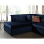 Voir la diapositive 4 : LISA DESIGN Vermont - canapé panoramique d'angle gauche - 7 places - xxl - en velours