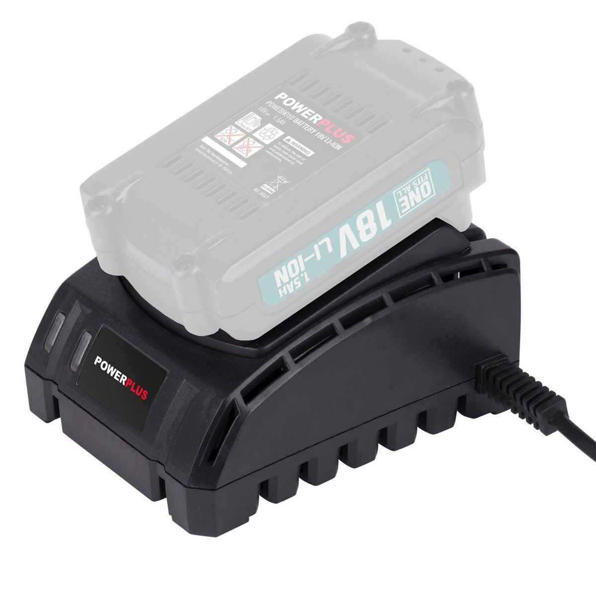 POWERPLUS Chargeur pour batterie 18v Powerplus