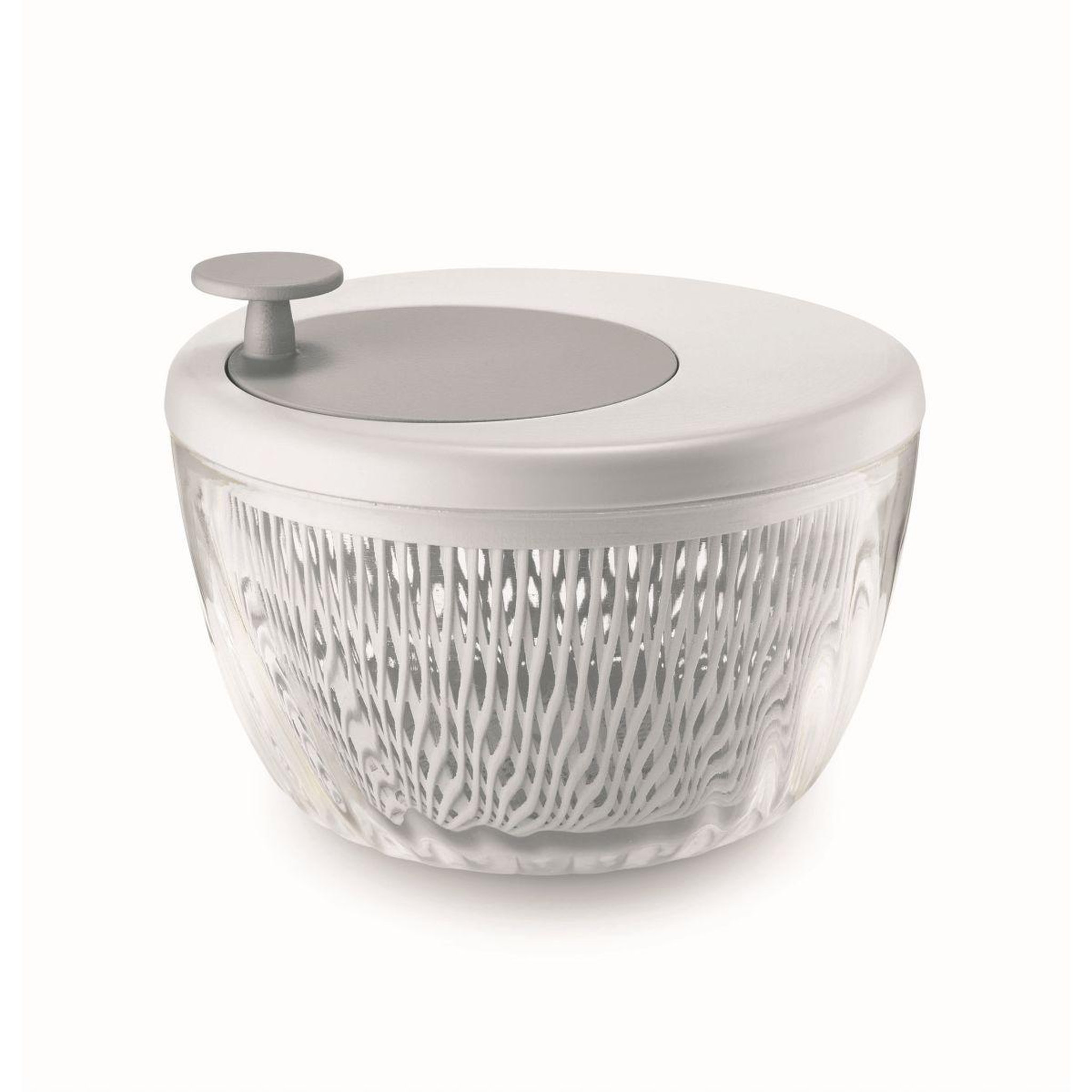 Voir la diapositive 1 : guzzini Essoreuse à salade 26 cm blanc