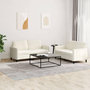 Voir la diapositive 1 : VIDAXL Ensemble de canapes 2 pcs creme velours