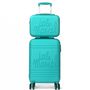 Voir la diapositive 1 : Little Marcel Lot valise cabine 55cm plus un vanity rigide