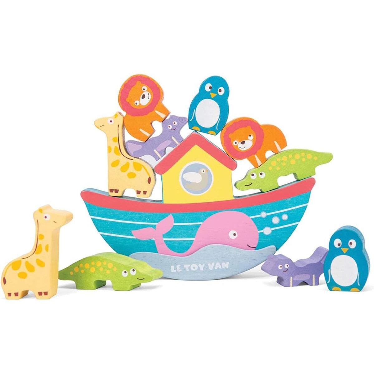 Le Toy Van Arche De Noé - Jeu D'équilibre - 11 Pièces